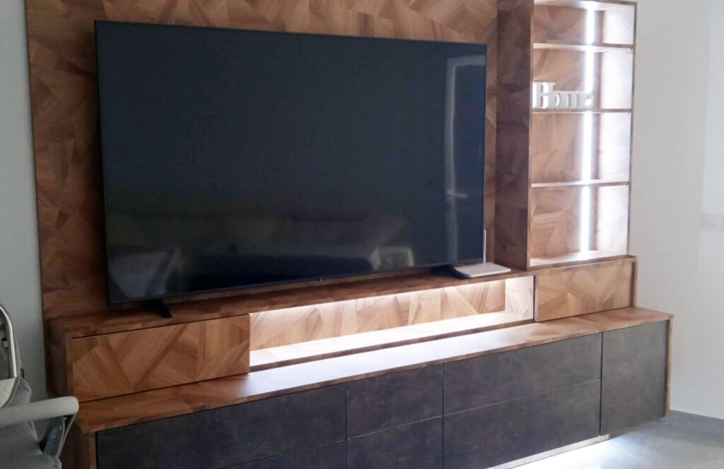 Mueble empotrado realizado por Carpintería Ludema